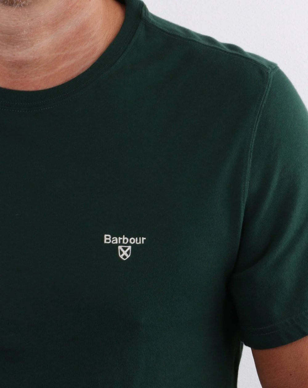 Barbour Sports T Shirt Green - Image 2