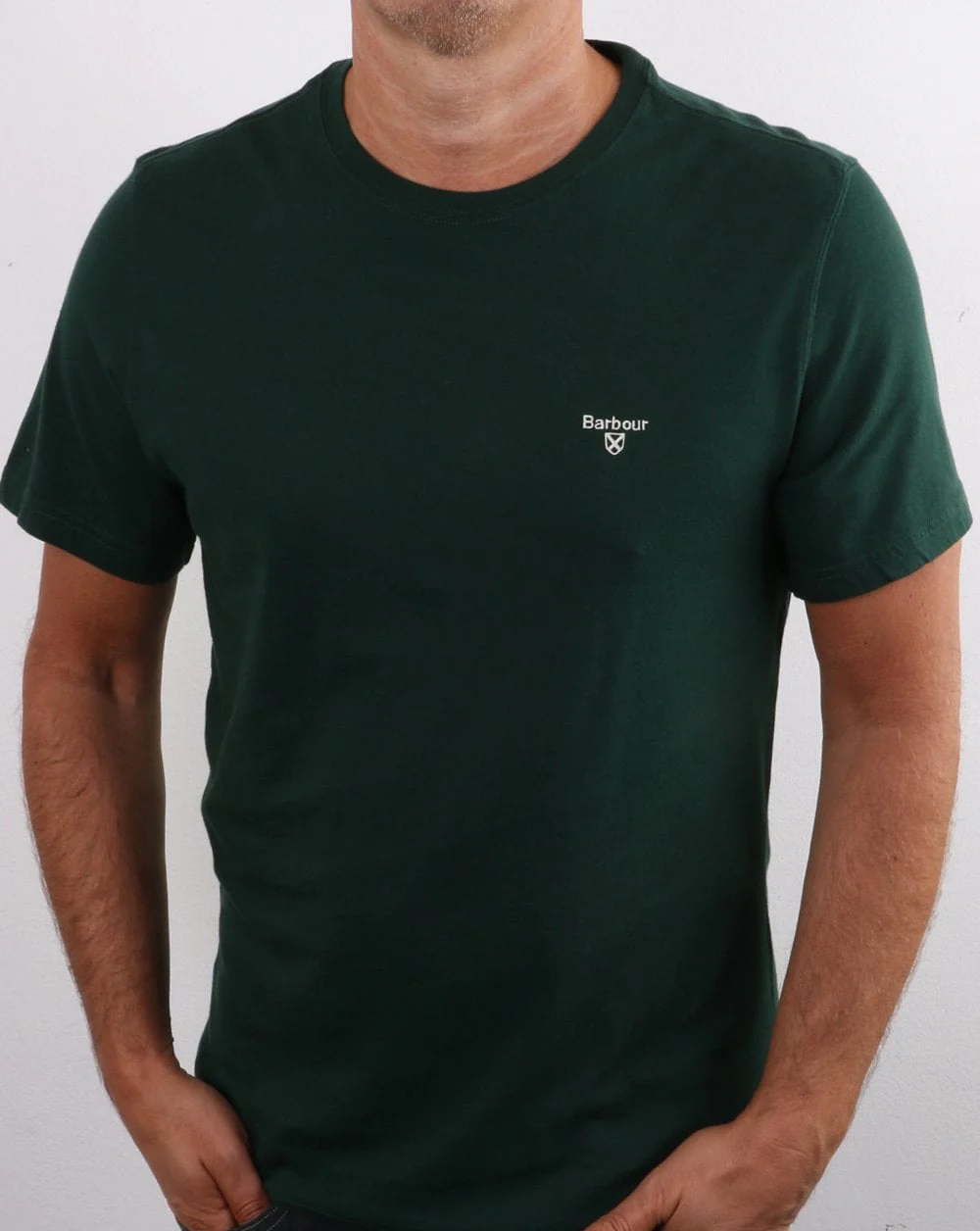 Barbour Sports T Shirt Green - Image 3