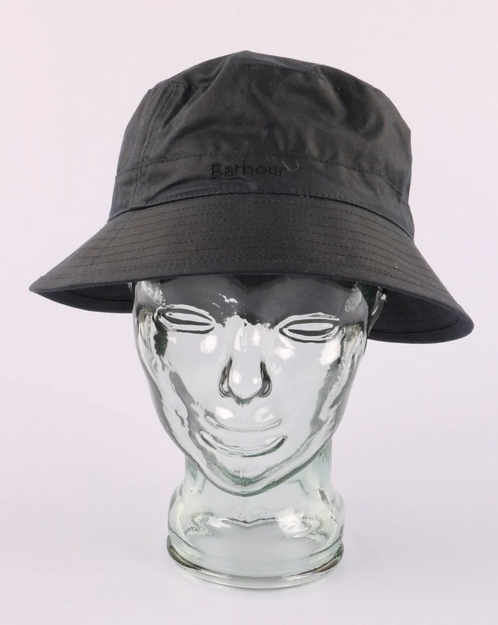 Barbour Wax Sports Hat Navy - Image 2