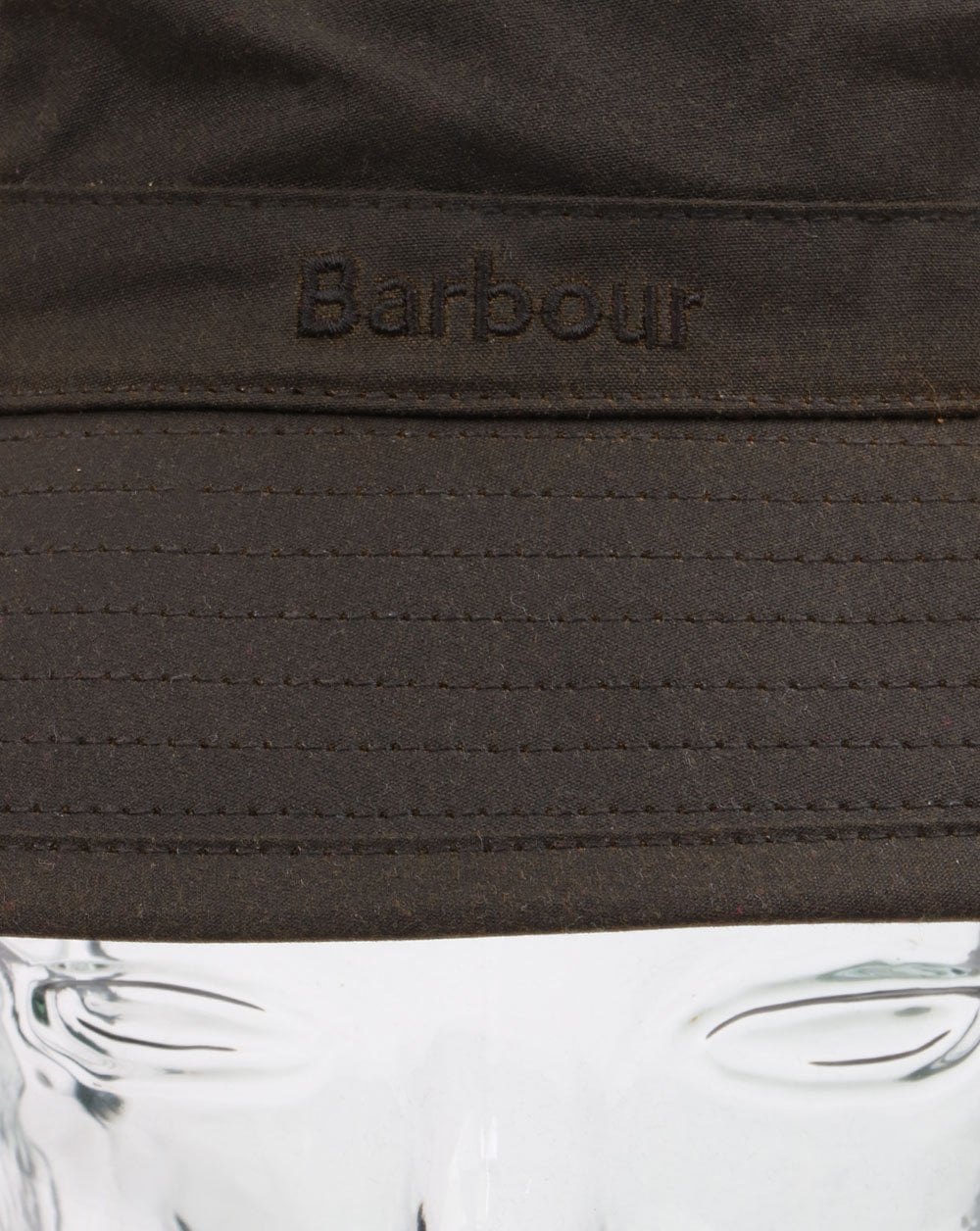 Barbour Wax Sports Hat Olive - Image 2