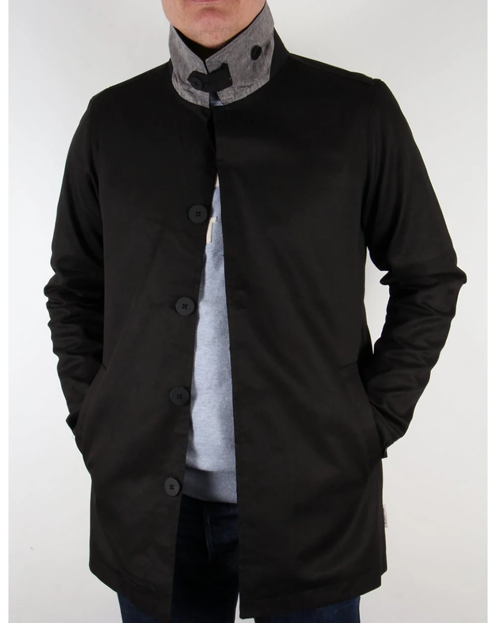 Bellfield Bonded Mac Black