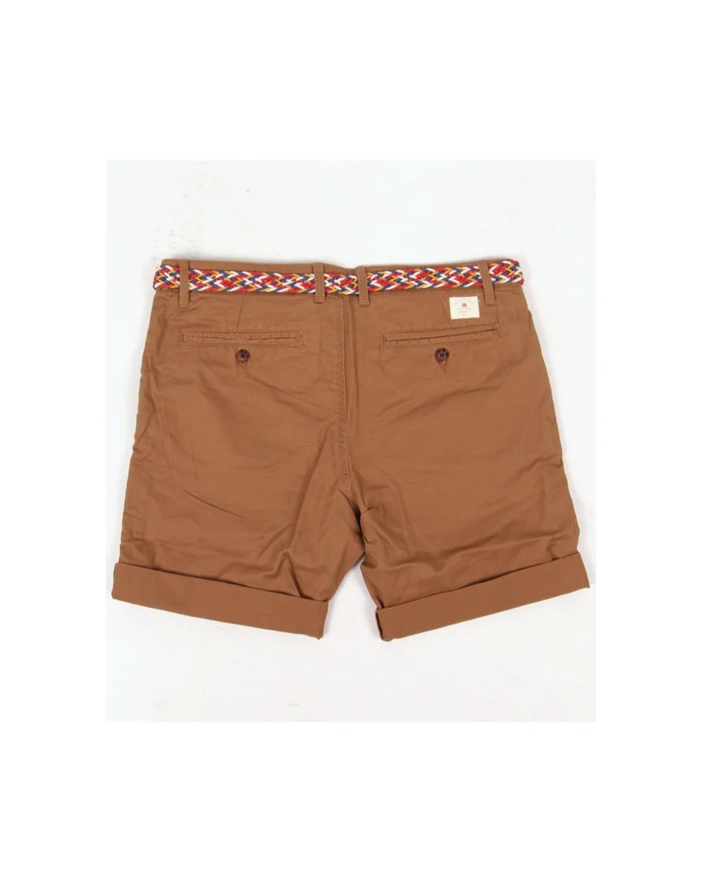 Bellfield Hemmingway Chino Shorts Tan - Image 2