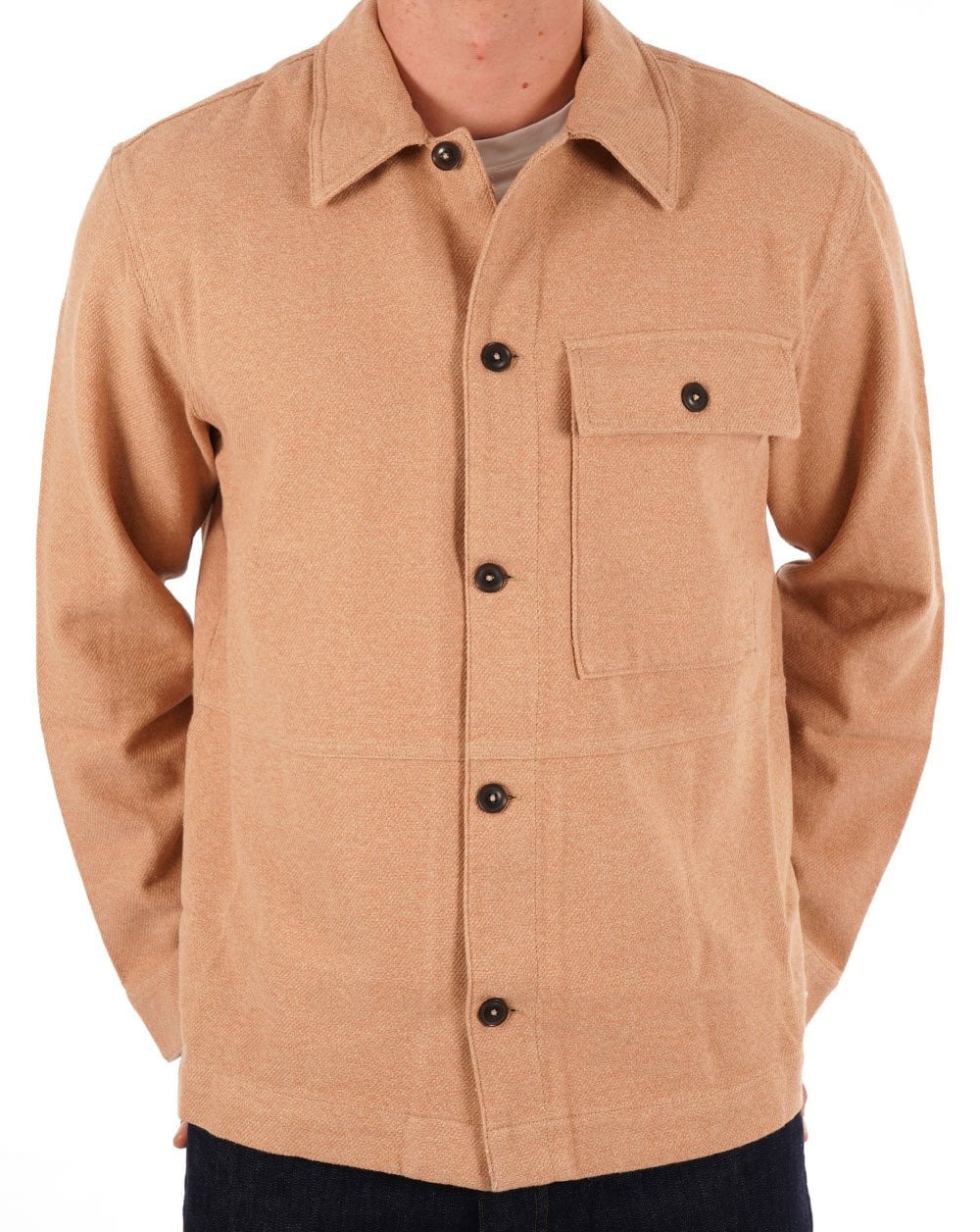 Ben Sherman Cotton Jacket Sand