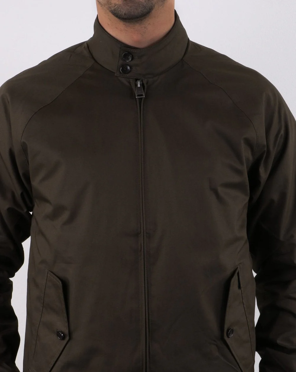 Ben Sherman Harrington Jacket Dark Green - Image 4