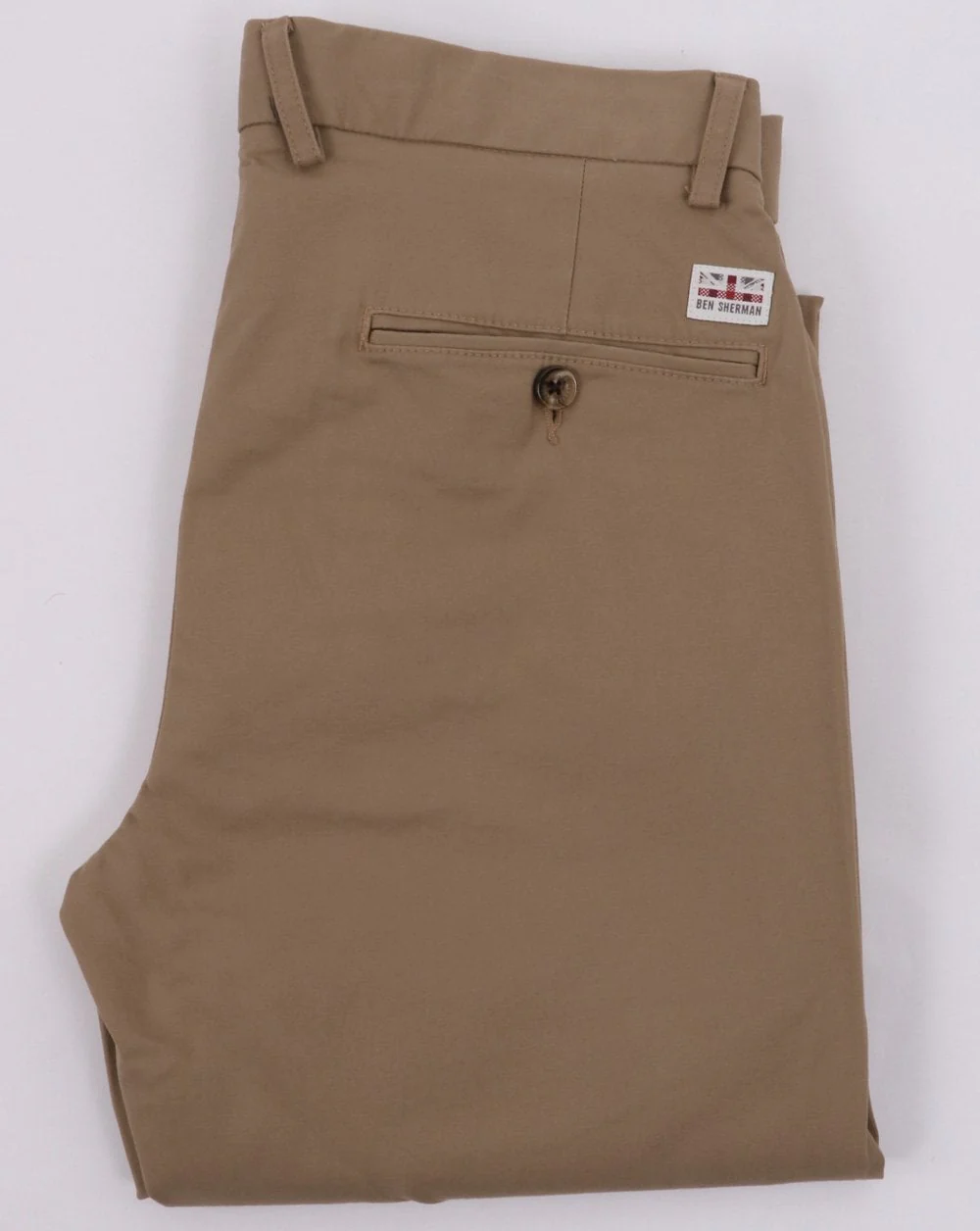 Ben Sherman Slim Stretch Chino Stone - Image 2