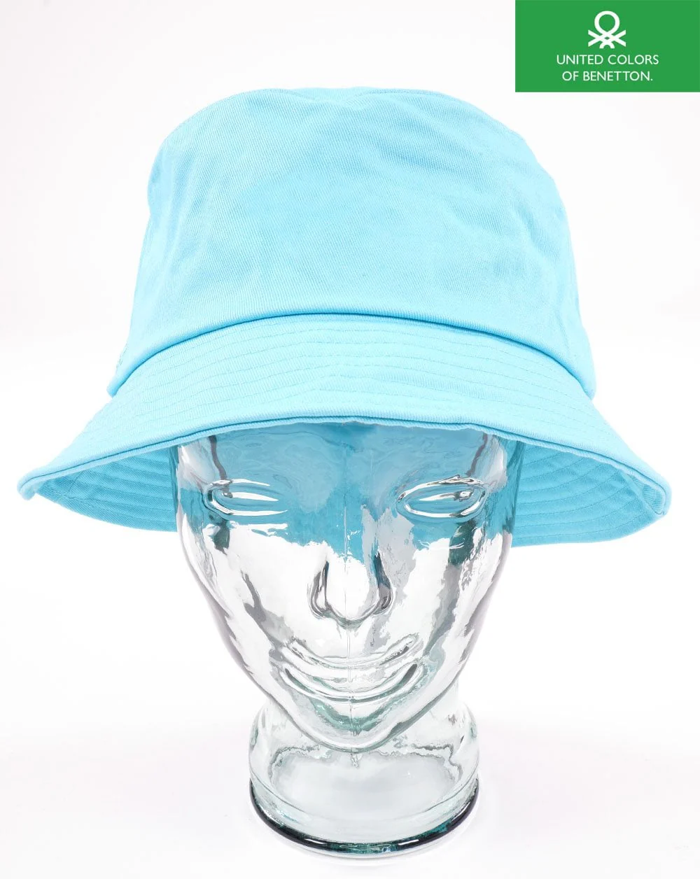 Benetton Bucket Hat Aqua - Image 3
