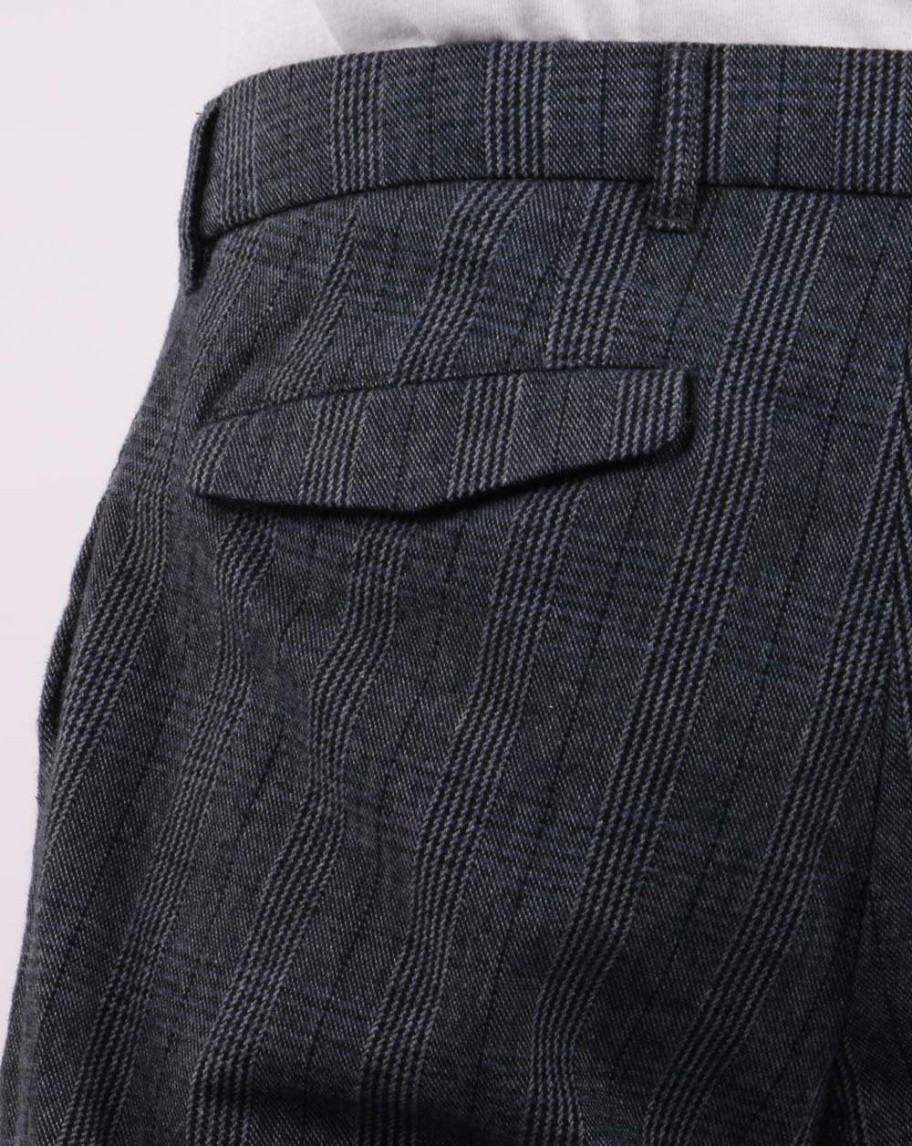 Benetton Check Trousers Flash - Image 3