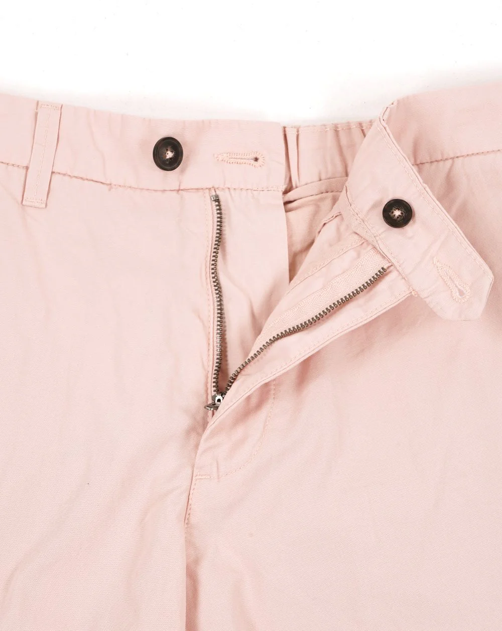 Benetton Chino Bermuda Shorts Soft Pink - Image 2