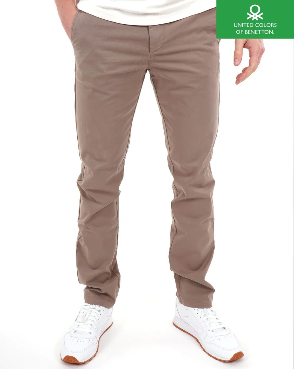 Benetton Chinos Light Brown
