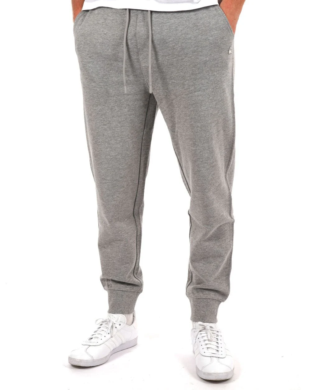 Benetton Sweat Joggers Light Grey Marl