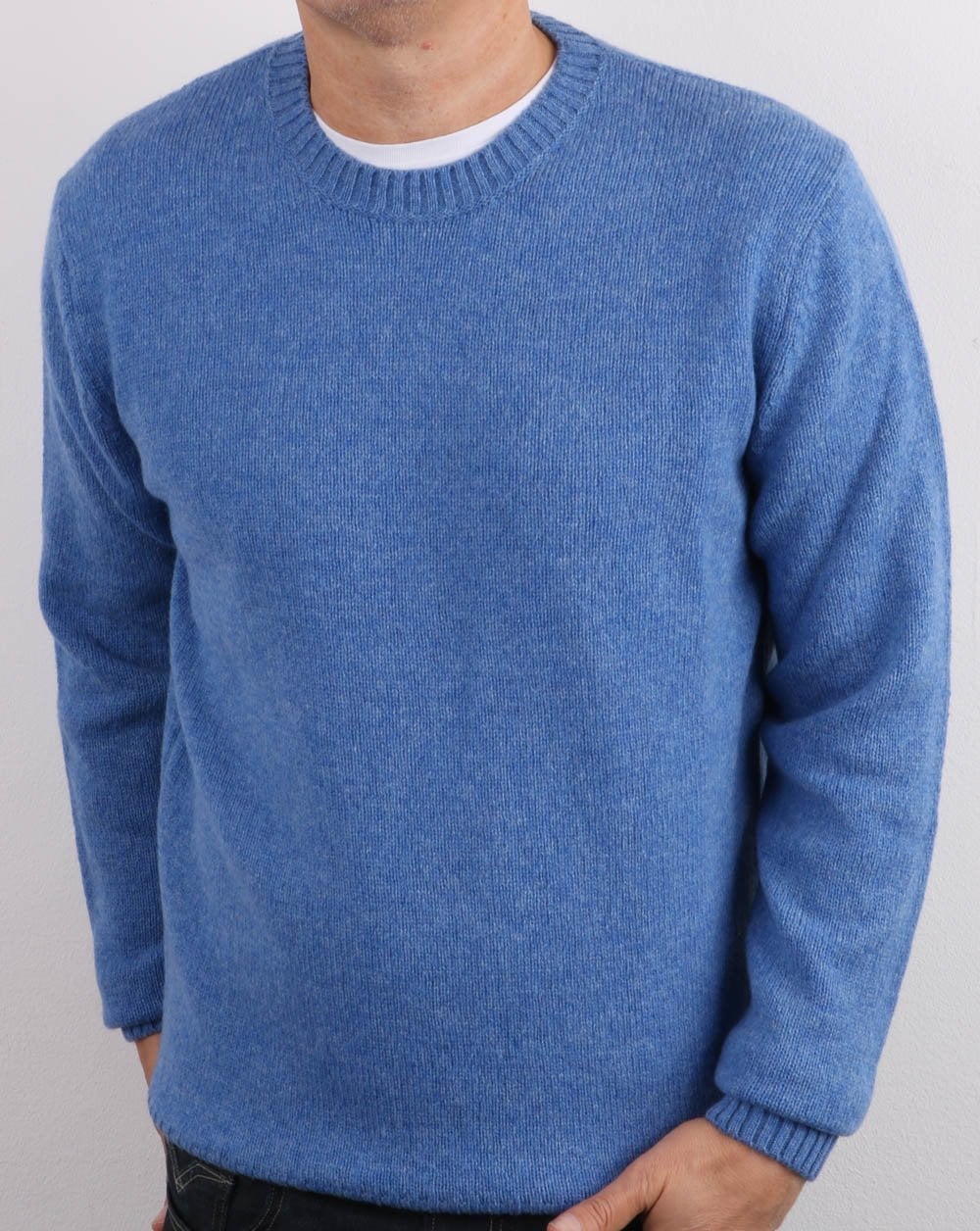 Benetton Sweater Blue - Image 3