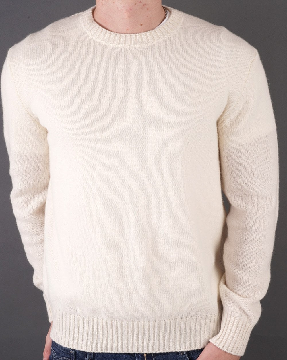 Benetton Sweater Ecru - Image 2