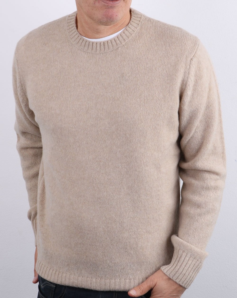 Benetton Sweater Sand - Image 2