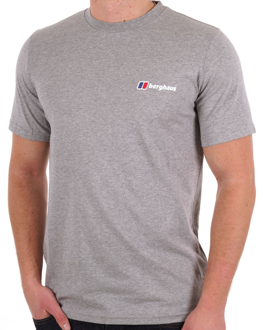 Berghaus Classic Logo T-shirt Grey - Image 3