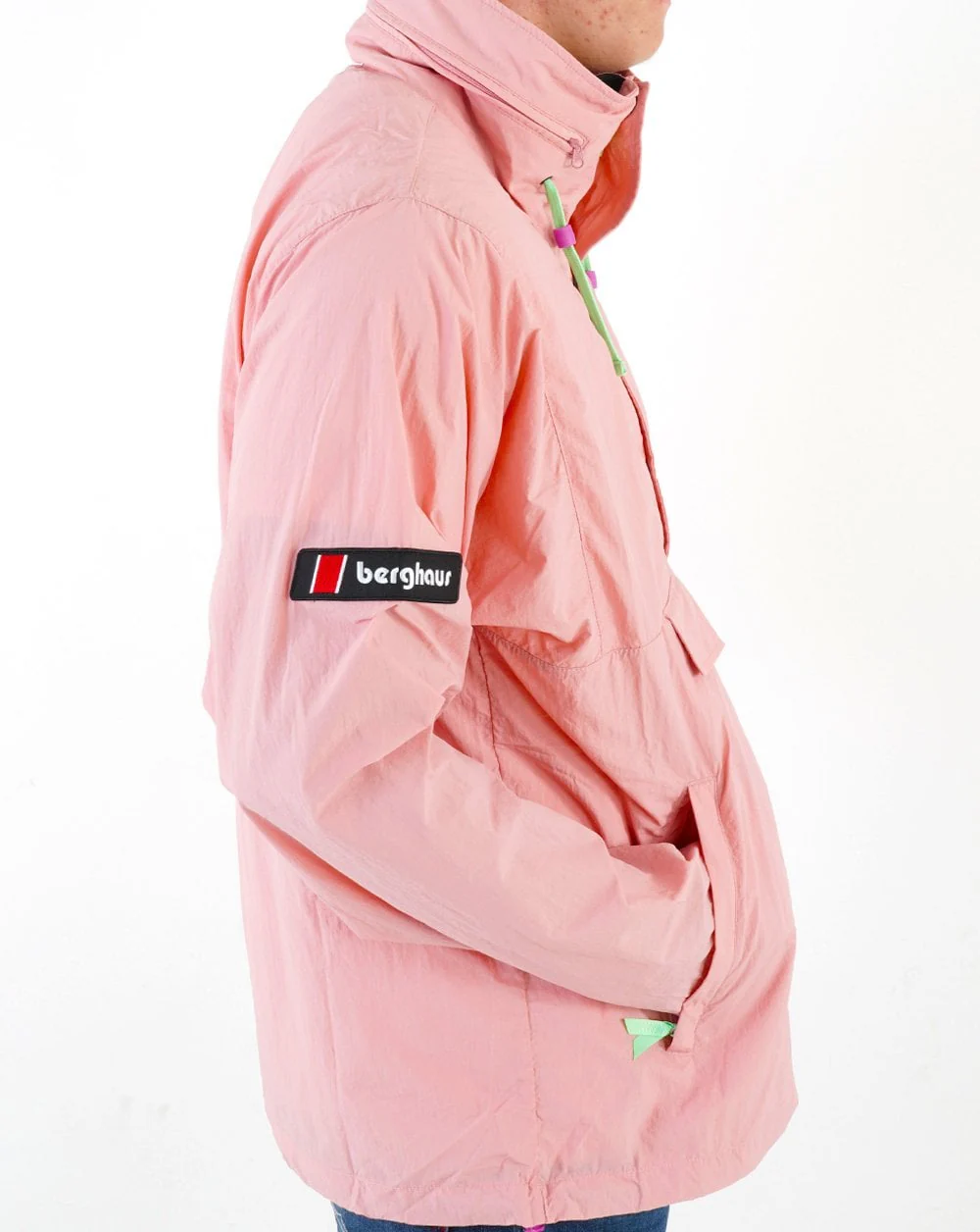 Berghaus Dean St. Single Point Wind Smock Pink - Image 3