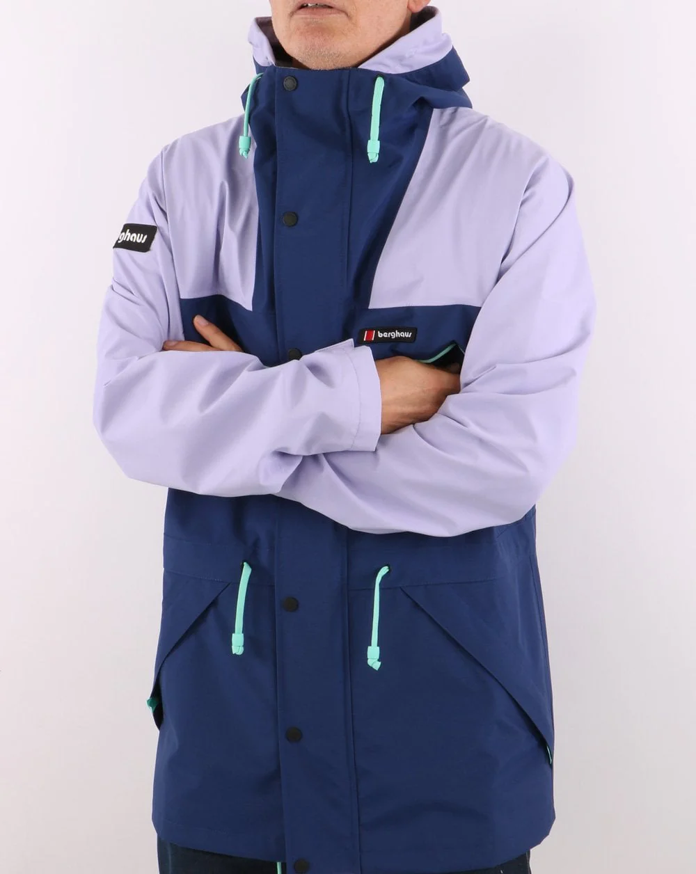 Berghaus Dean St. Tempest 89 Shell Jacket Blue/Lilac - Image 3