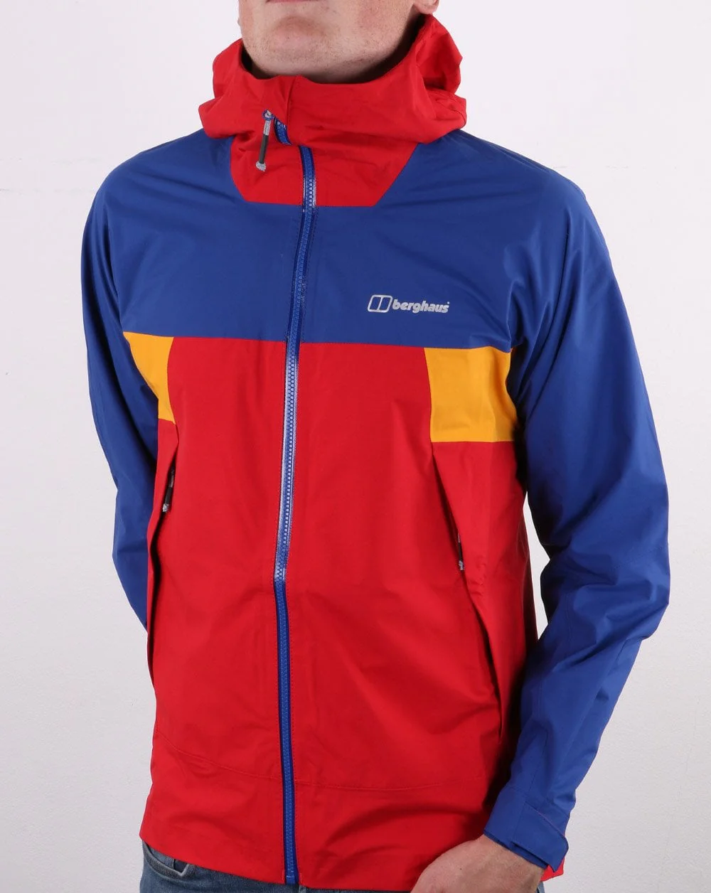 Berghaus Sky Hiker Shell Jacket Red/Blue - Image 2