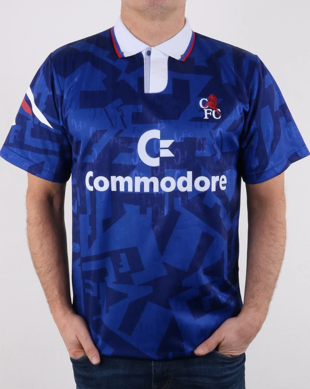 Chelsea 1992 Football Shirt Blue