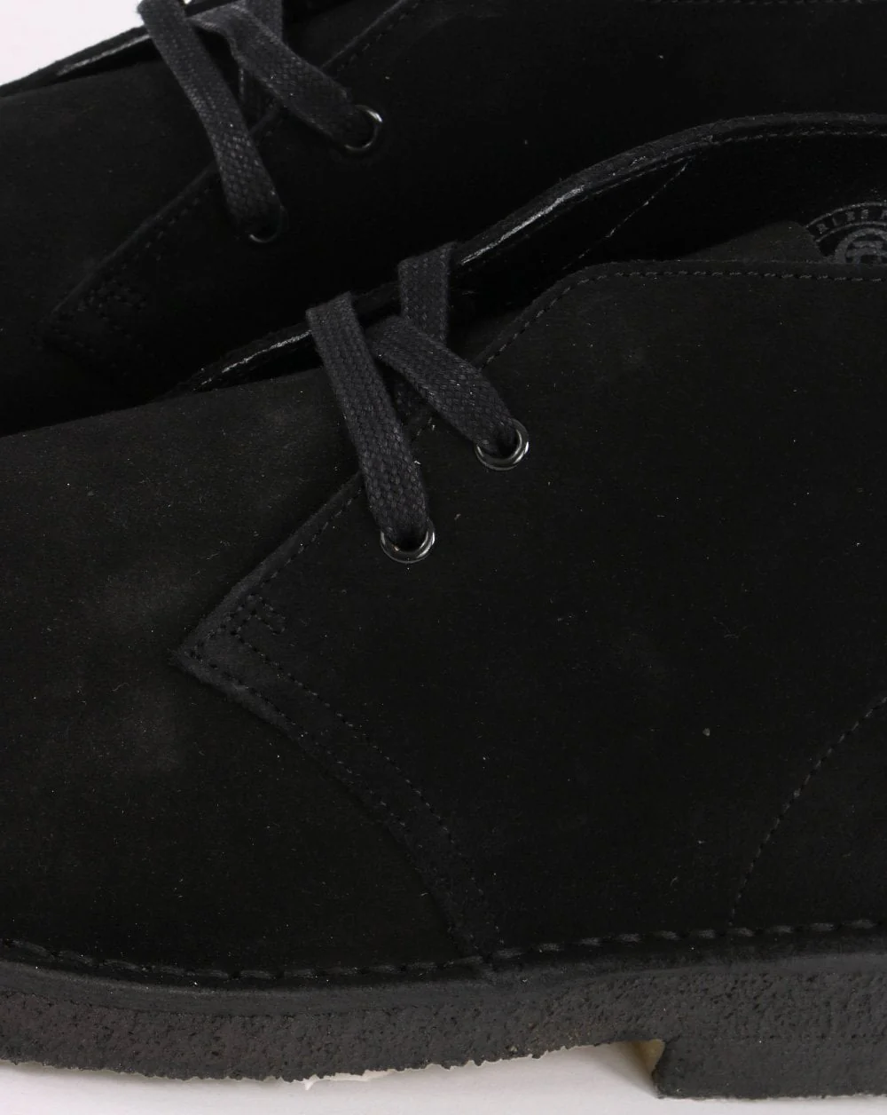 Clarks Originals Desert Boot Black Suede - Image 3