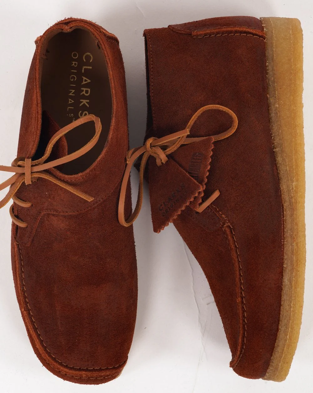 Clarks Originals Lugger Boot Rust Brown - Image 3