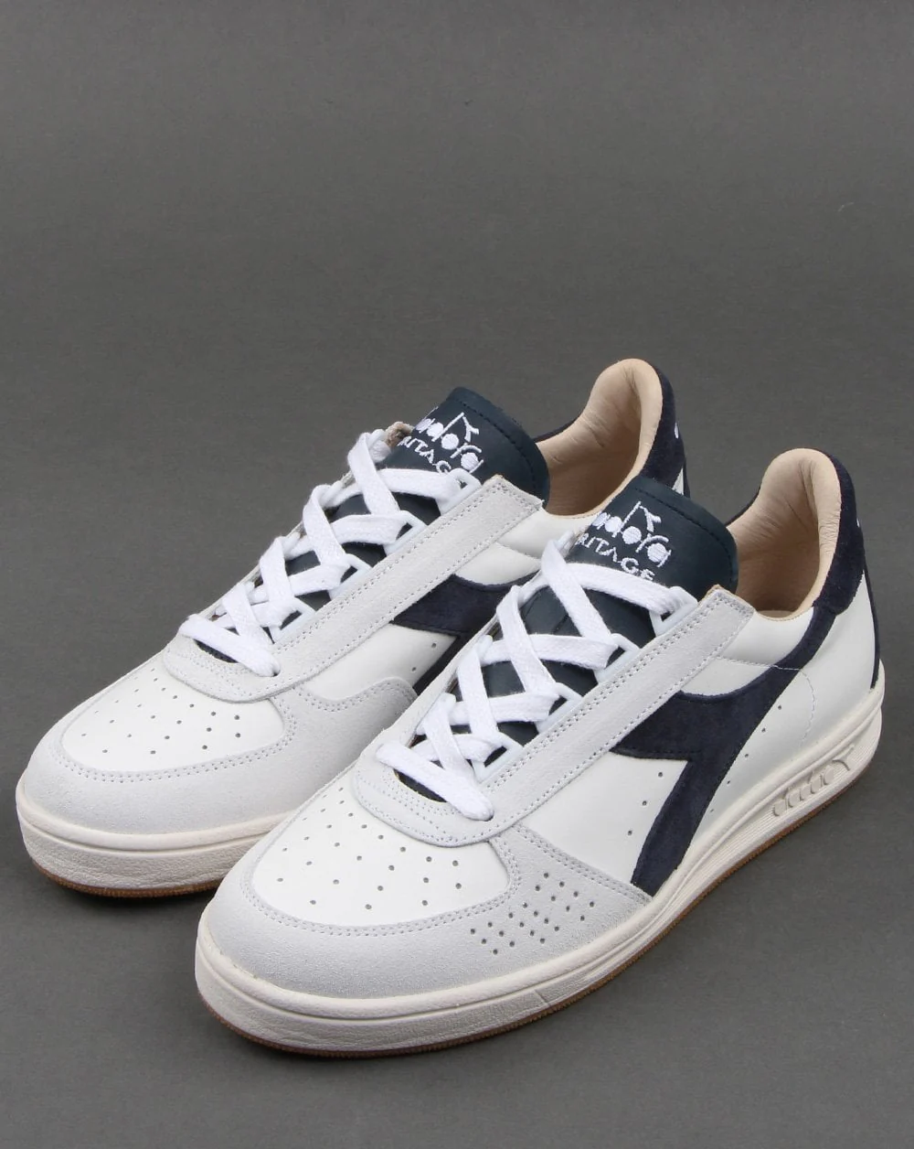 Diadora B. Elite Heritage Trainers White/navy - Image 3