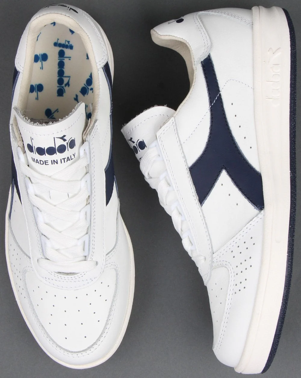 Diadora B. Elite Trainer Premium White/Navy -ltd offer - Image 2