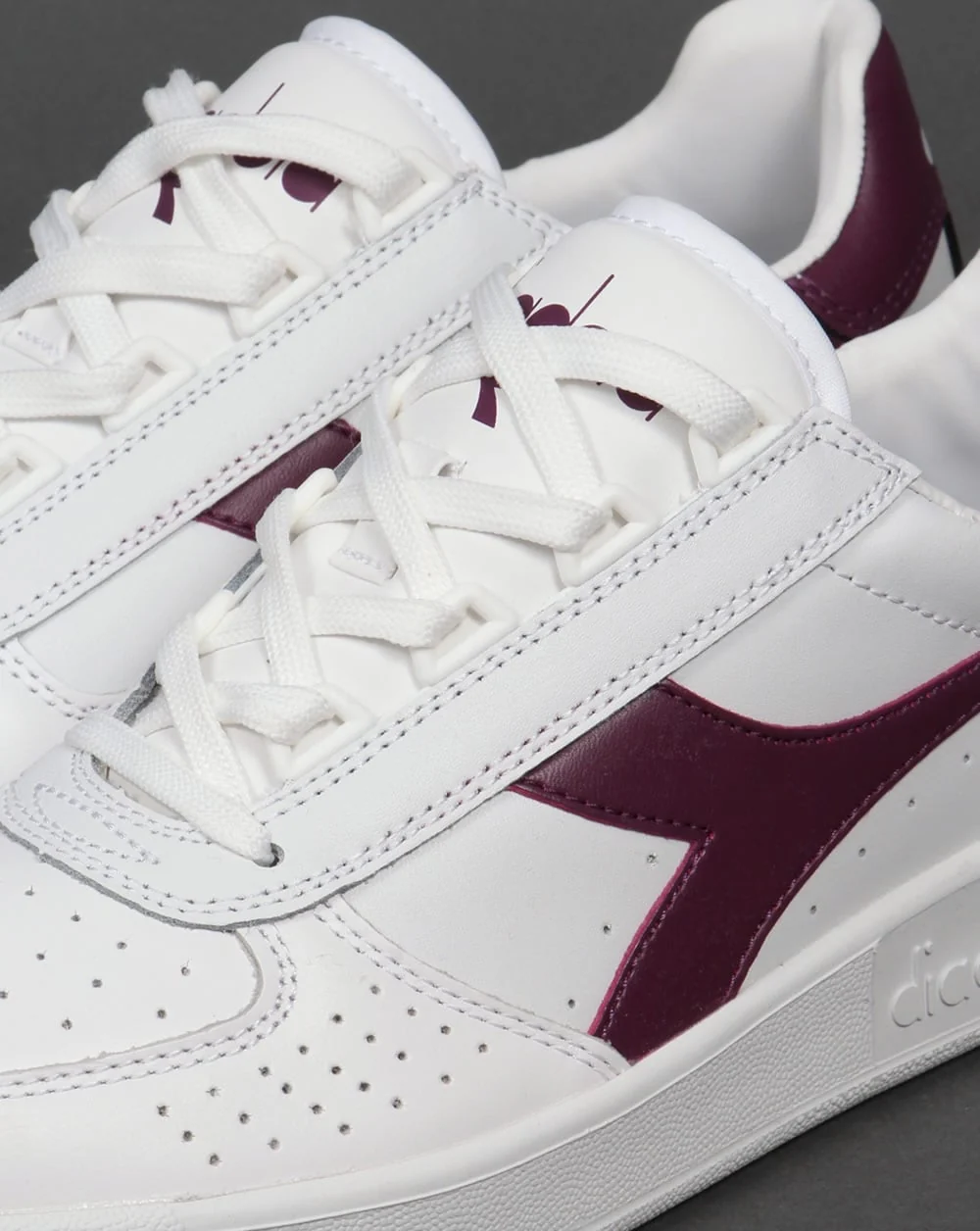 Diadora B. Elite Trainers White/Purple - Image 4