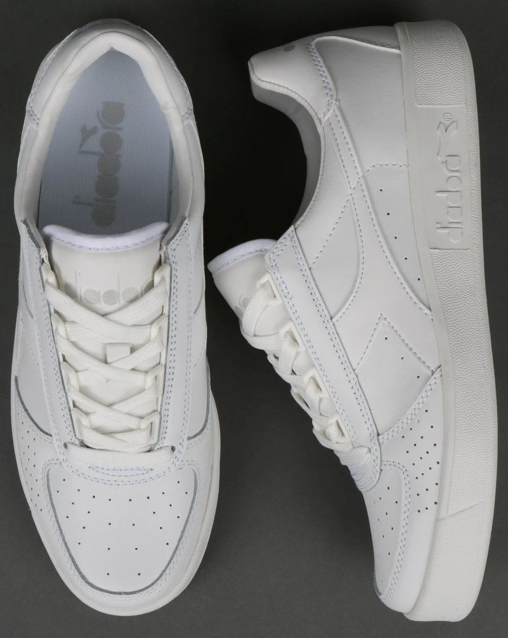 Diadora B. Elite Trainers White/White - Image 2