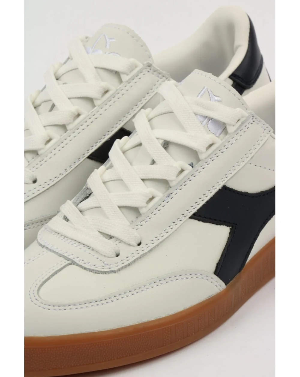 Diadora B Original Premium Trainers White/Blue - Image 4