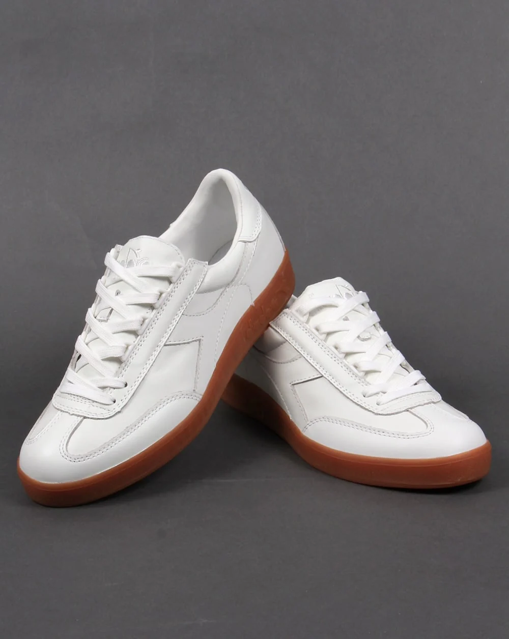 Diadora B Original Premium Trainers White/Gum - Image 3