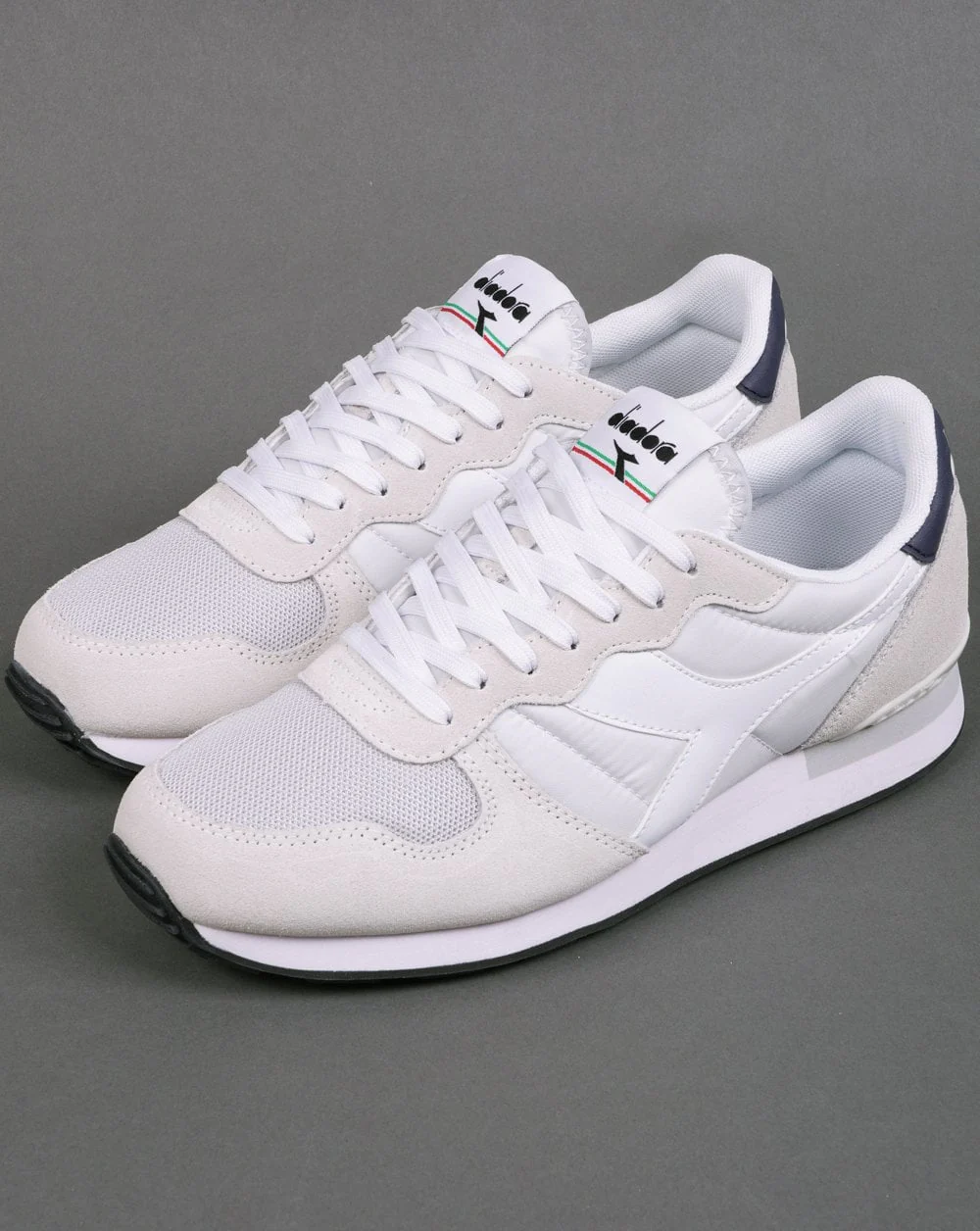 Diadora Camaro Trainers Glacier Grey/White - Image 3