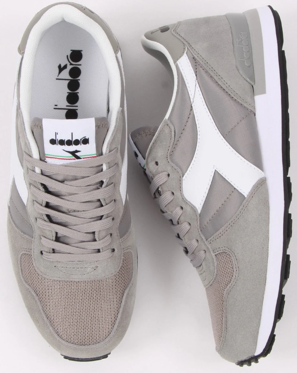 Diadora Camaro Trainers Grey Pewter - Image 2
