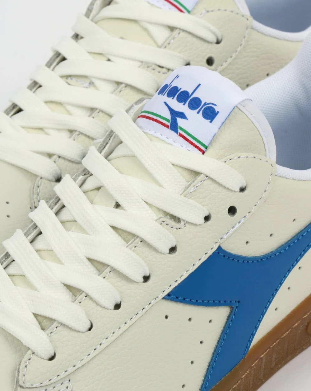 Diadora Game L Low Trainers White/Imperial Blue - Image 4