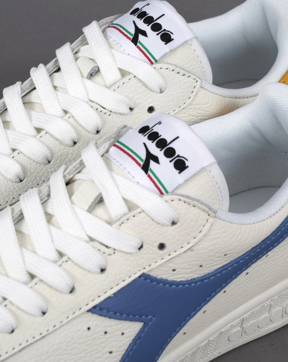 Diadora Game L Low Trainers White/Riviera - Image 4