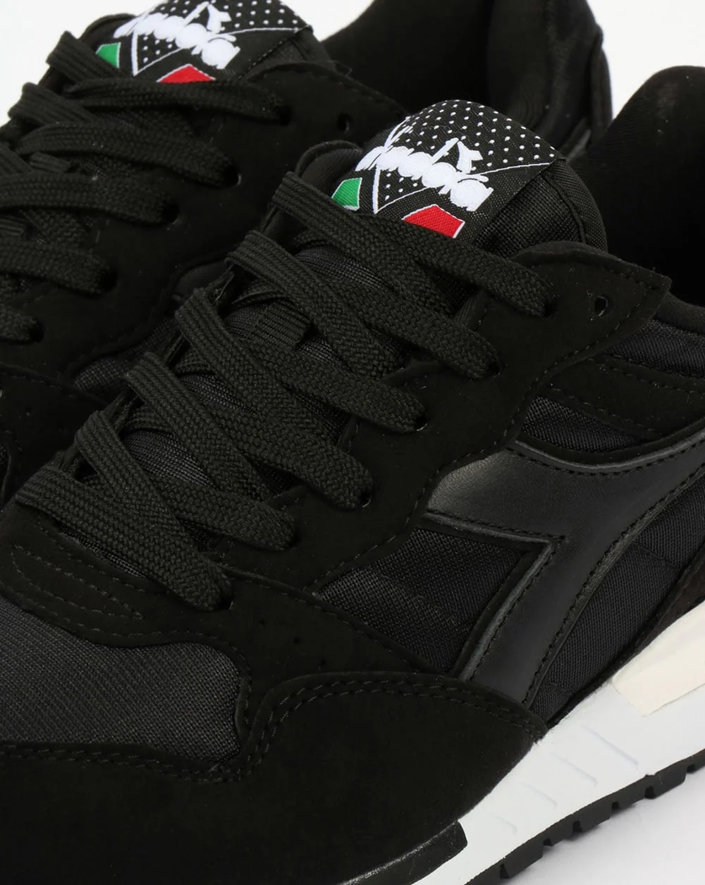 Diadora Intrepid NYL Trainers Black - Image 4