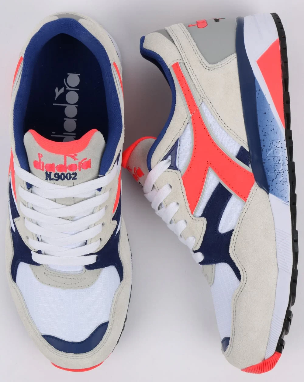 Diadora N9002 Trainers White - Image 2
