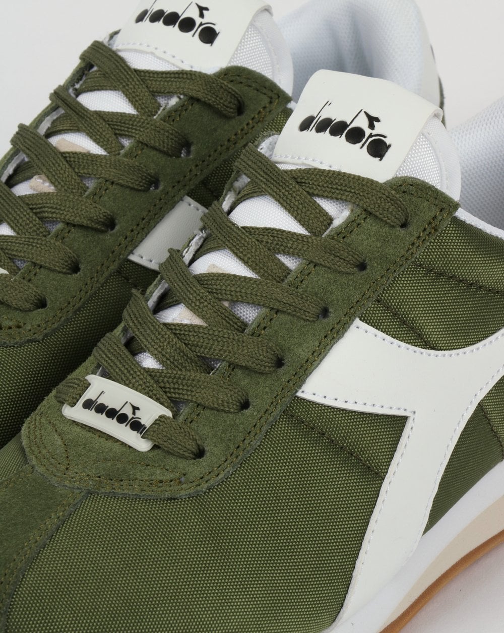 Diadora Sirio NYL Trainer Green Olive - Image 4