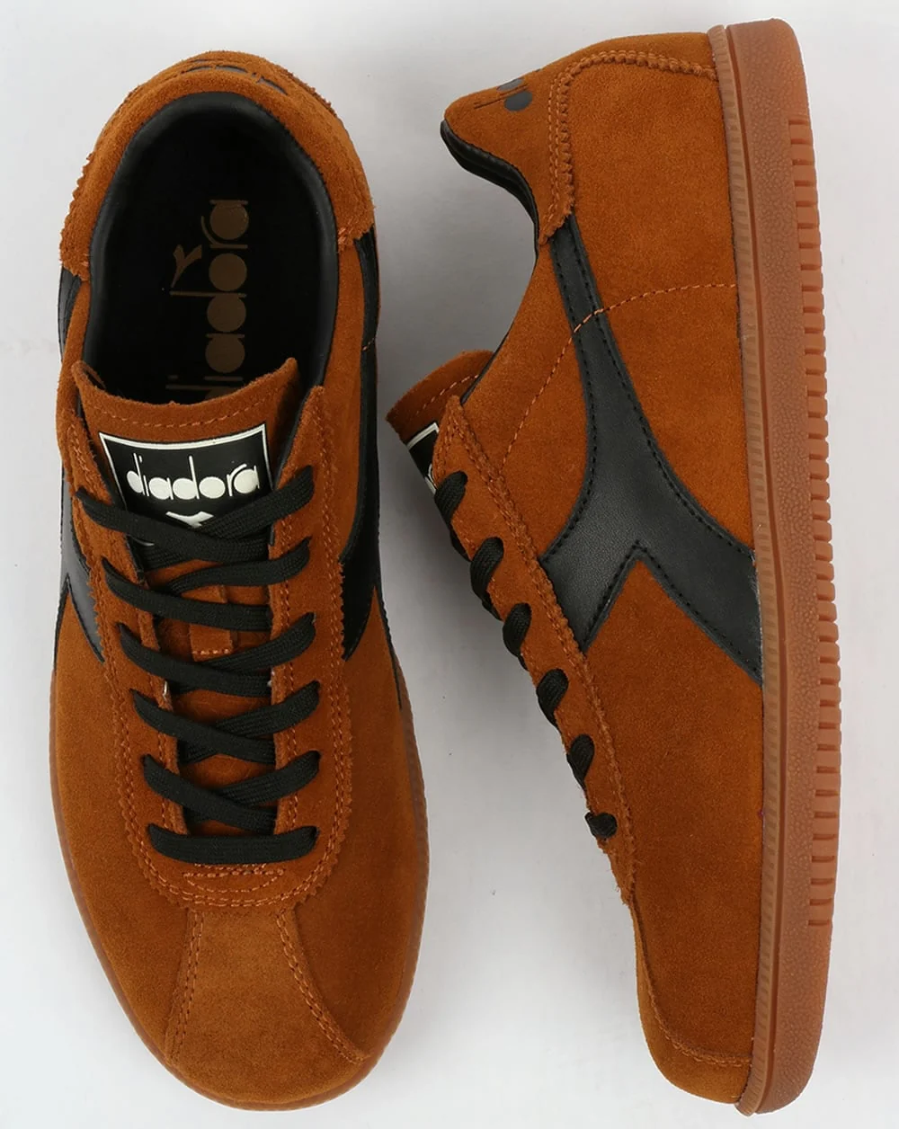 Diadora Tokyo Trainers Golden Brown - Image 2