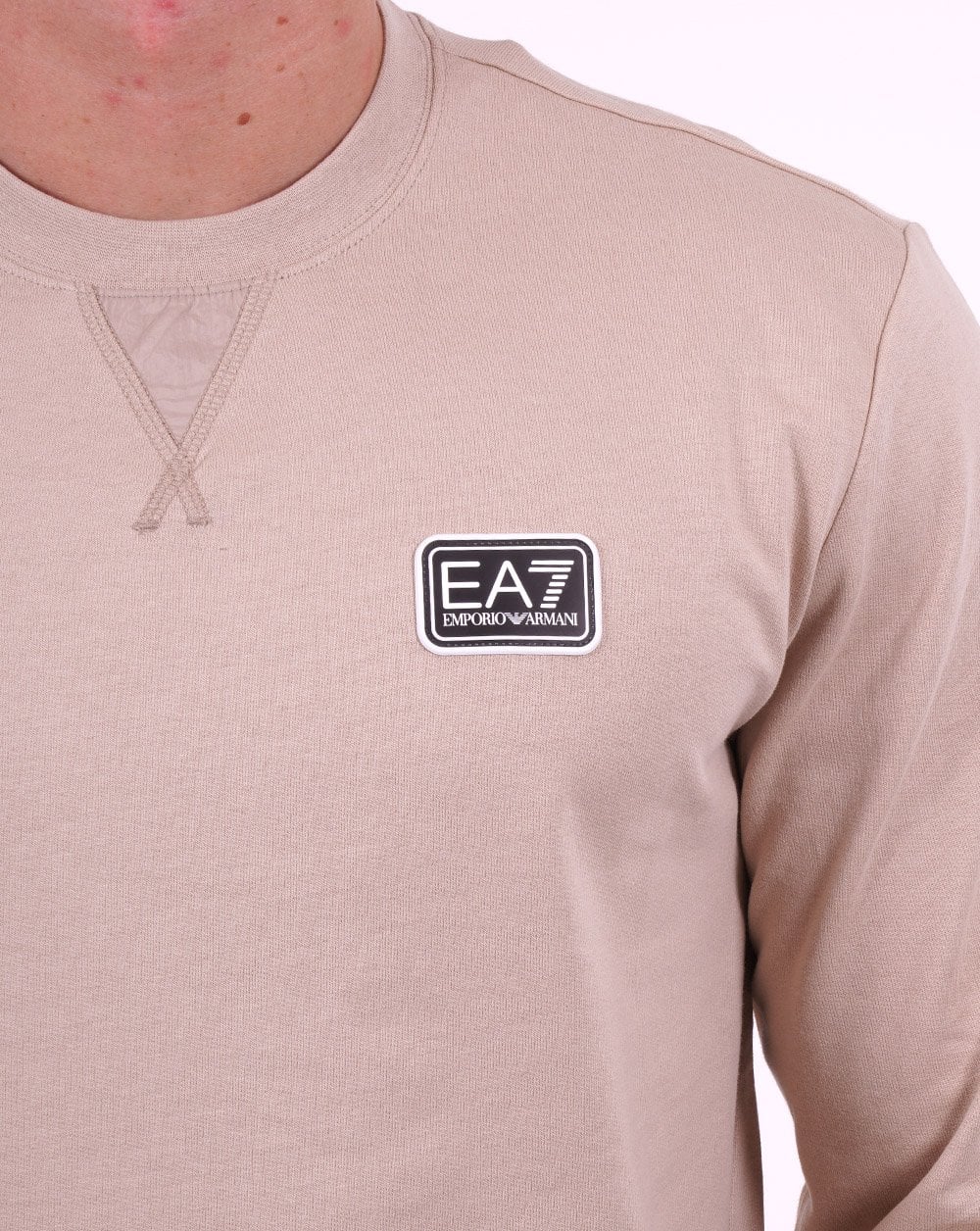 EA7 Emporio Armani Sweatshirt Beige - Image 2
