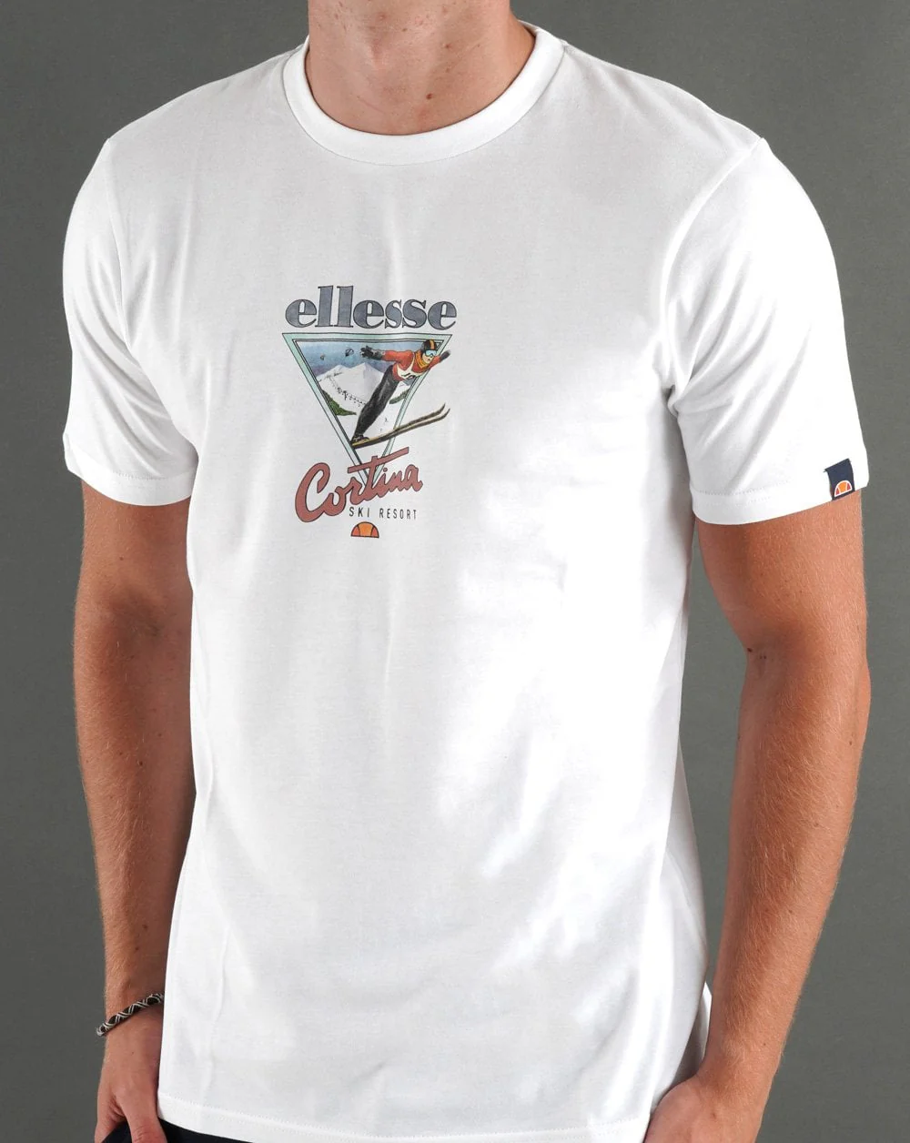 Ellesse Ampezzio T Shirt White - Image 2