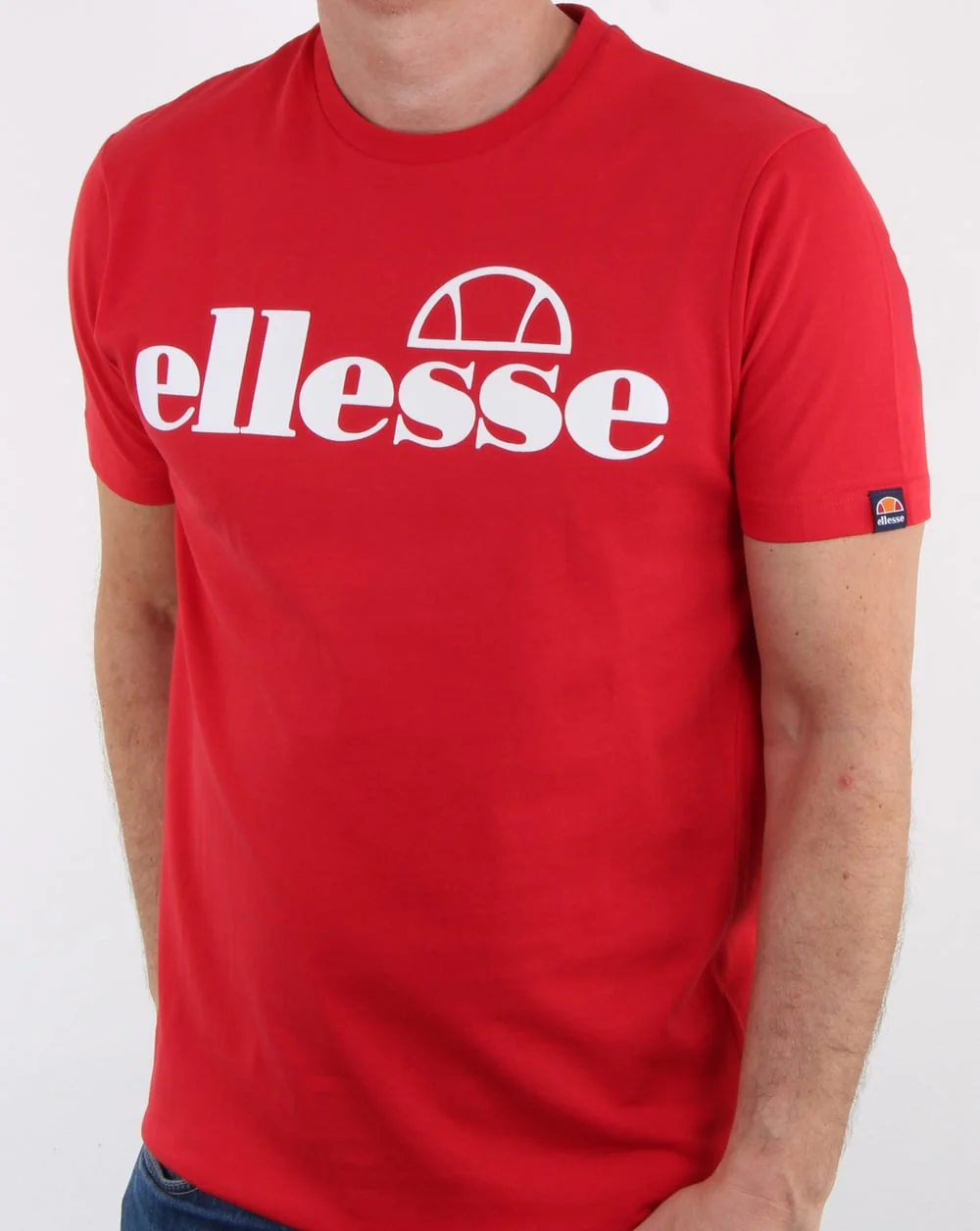 Ellesse Artoni T Shirt Flame Scarlet - Image 4