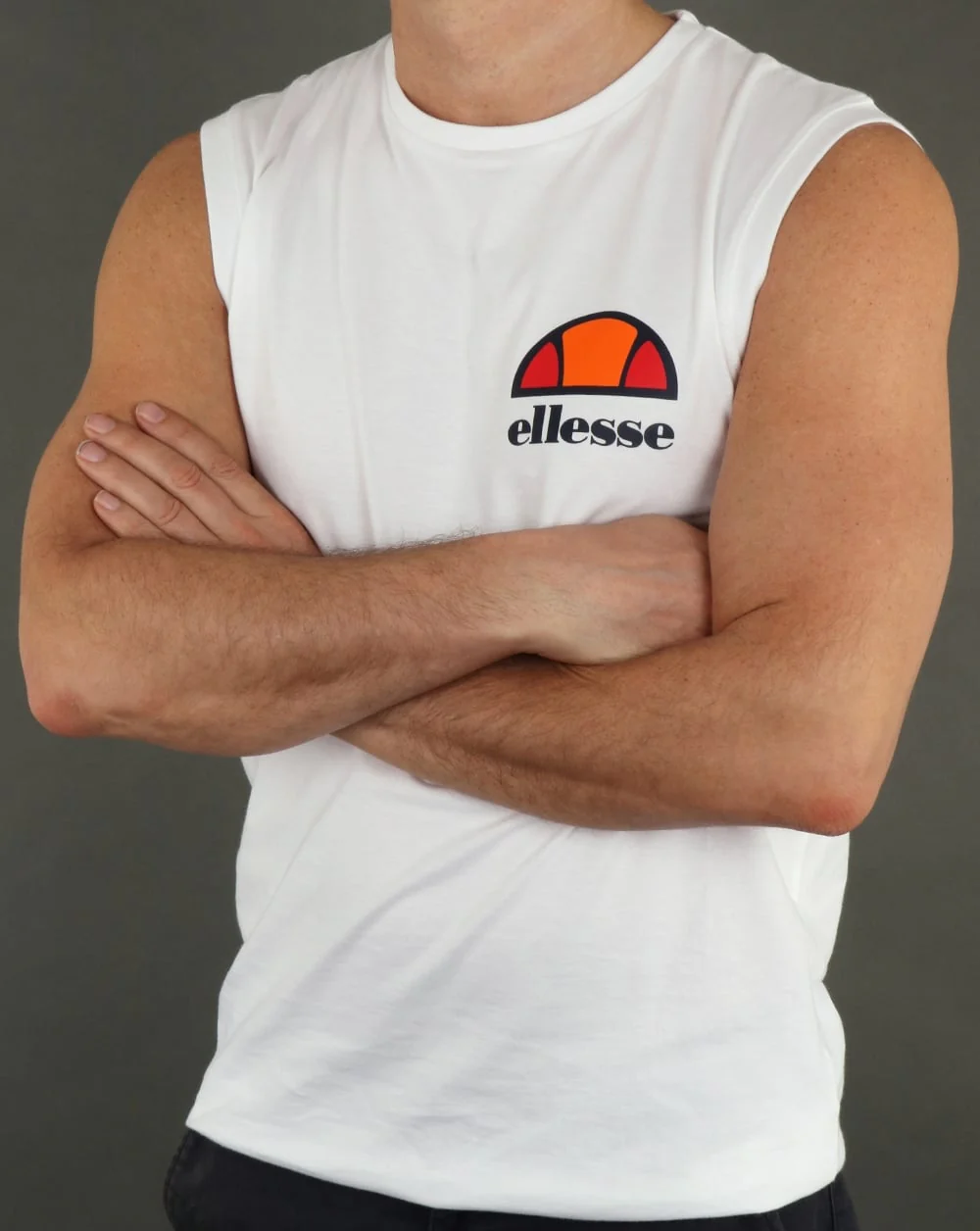 Ellesse Beached Vest White - Image 3