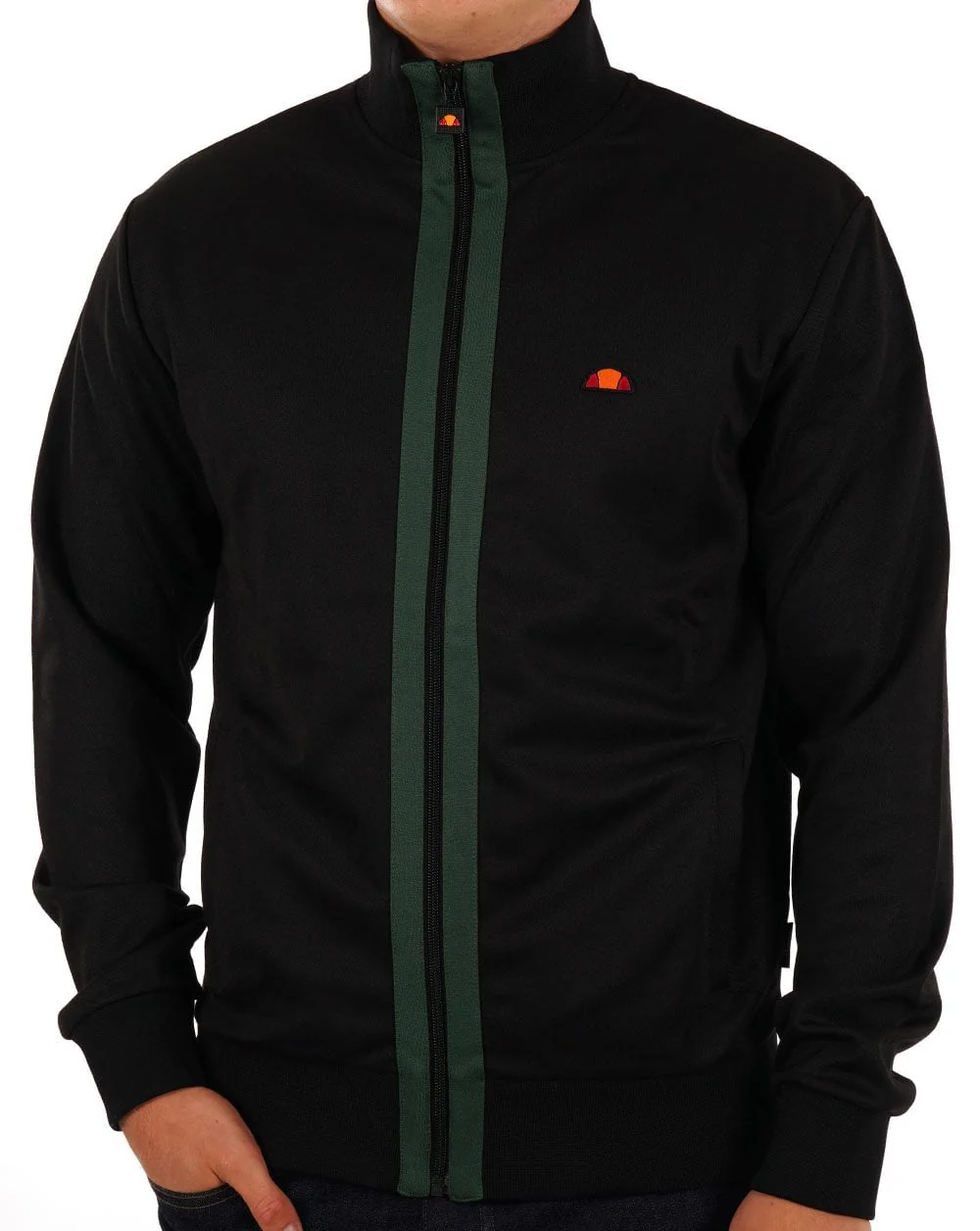 Ellesse Berlusoni Track Top Black - Image 2