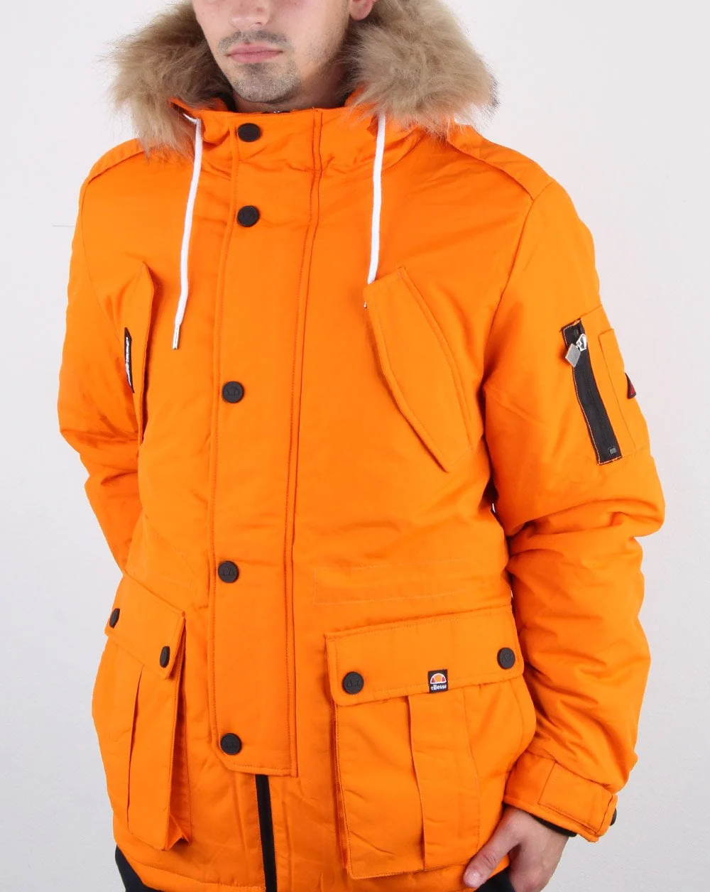 Ellesse Blizzard Parka Orange - Image 2