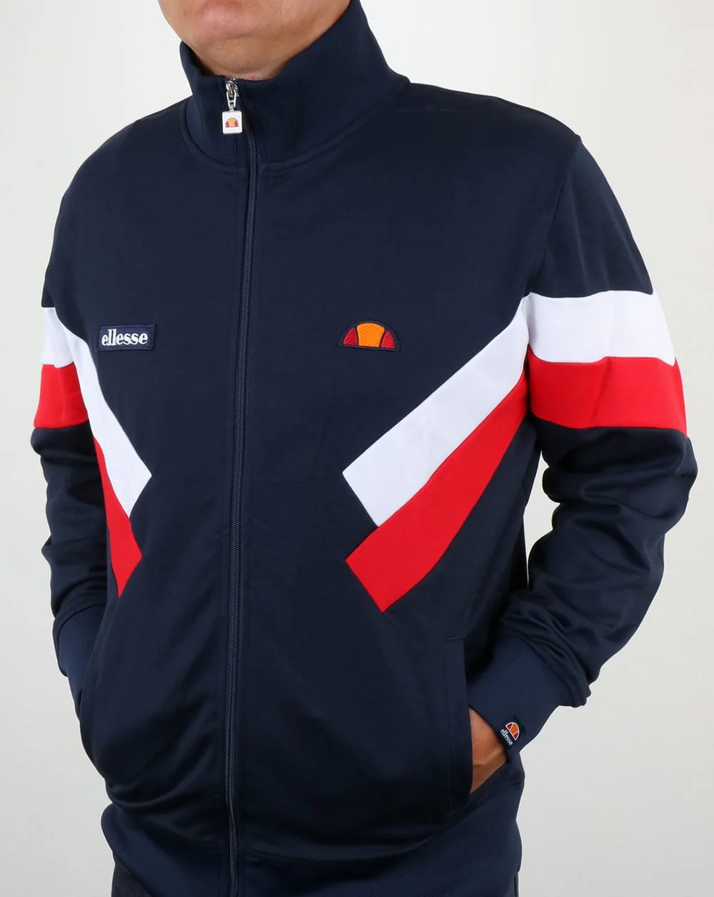 Ellesse Chierroni Track Top Navy - Image 2