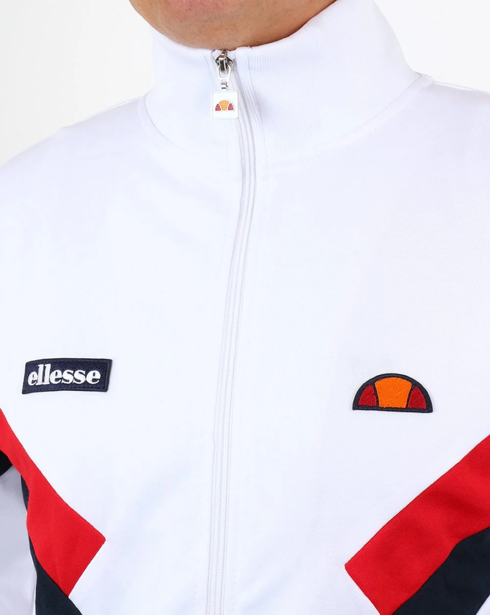 Ellesse Chierroni Track Top White - Image 3