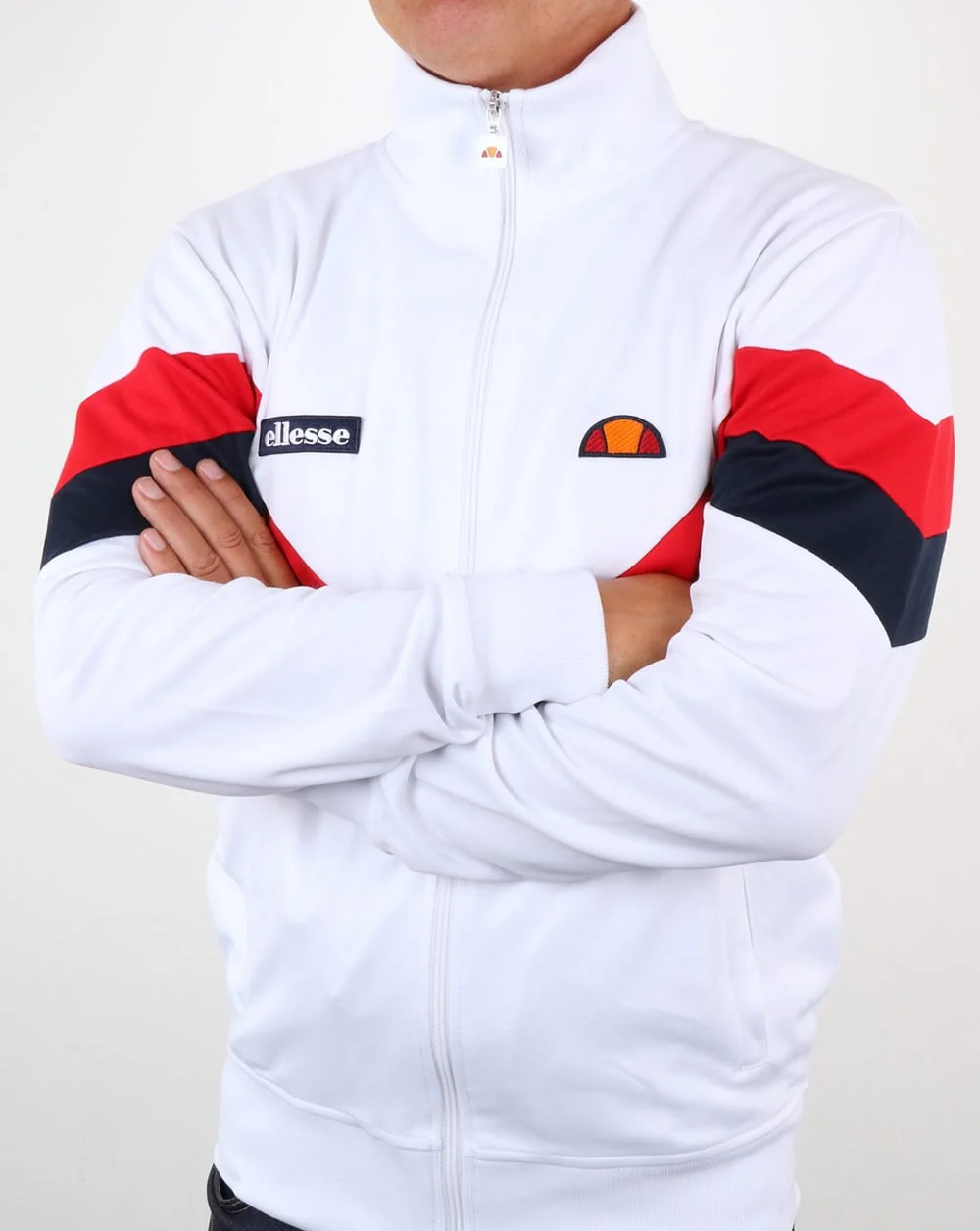 Ellesse Chierroni Track Top White - Image 4