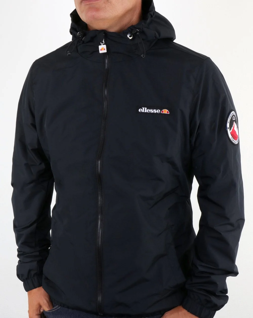 Ellesse Coated Terrace Jacket Black