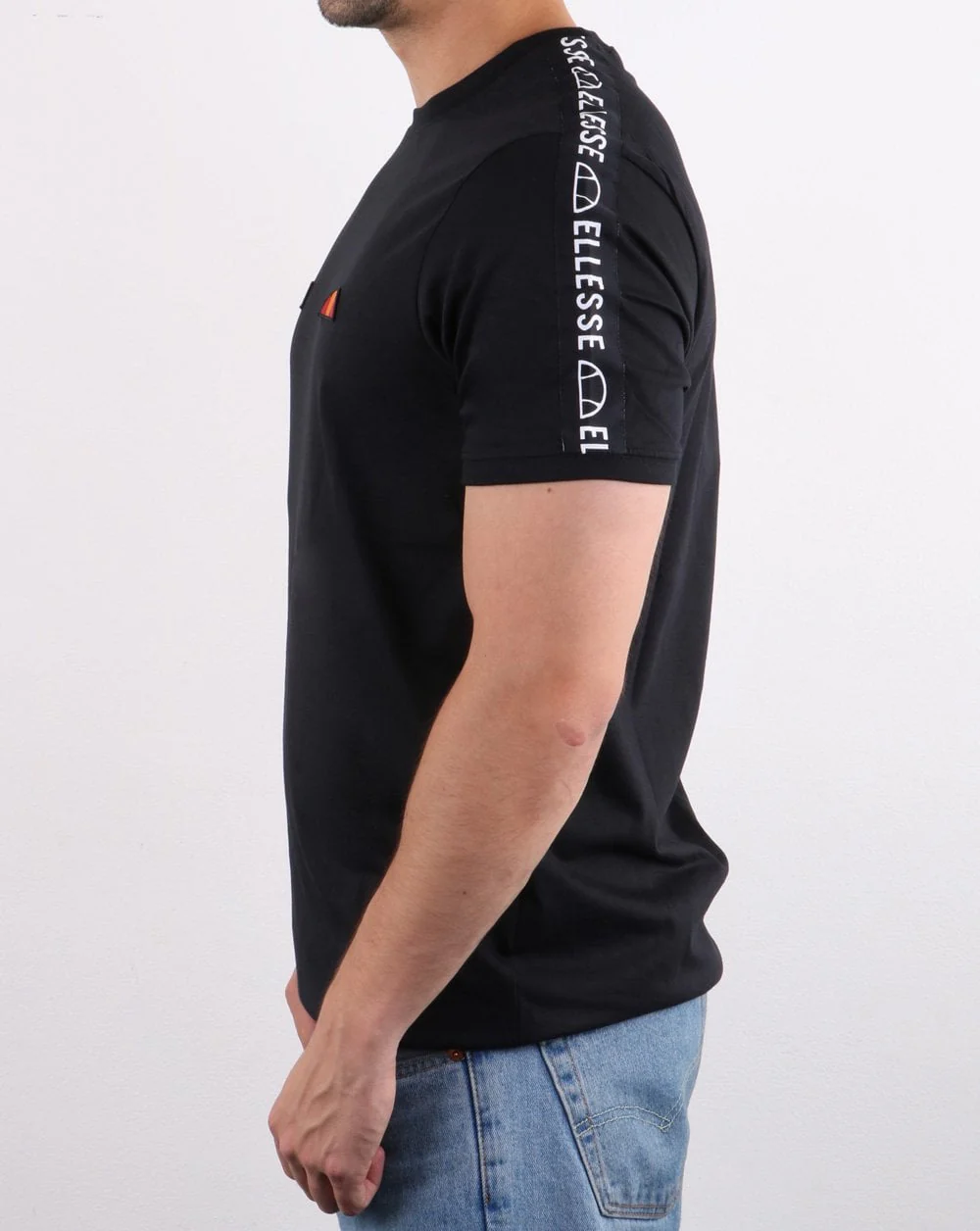Ellesse Fede Taped T Shirt Black - Image 2