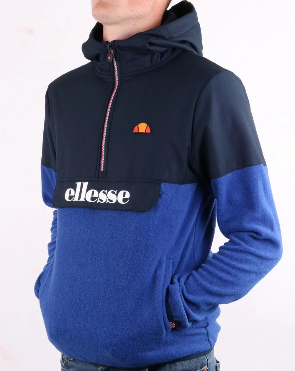 Ellesse Fleece Jacket Blue/Navy - Image 4